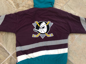 Vintage Anaheim Mighty Ducks Apex One Parka Hockey Jacket, Size Medium