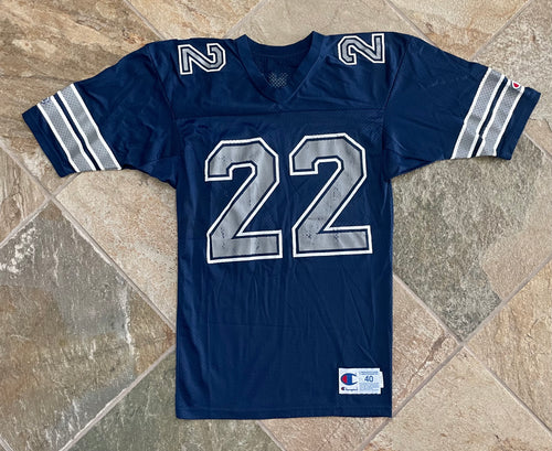 Vintage Dallas Cowboys Emmitt Smith Champion Football Jersey, Size 40, Medium