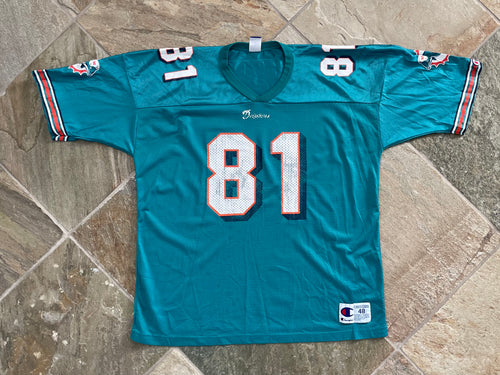 Vintage Miami Dolphins O.J. McDuffie Champion Football Jersey, Size 48, XL