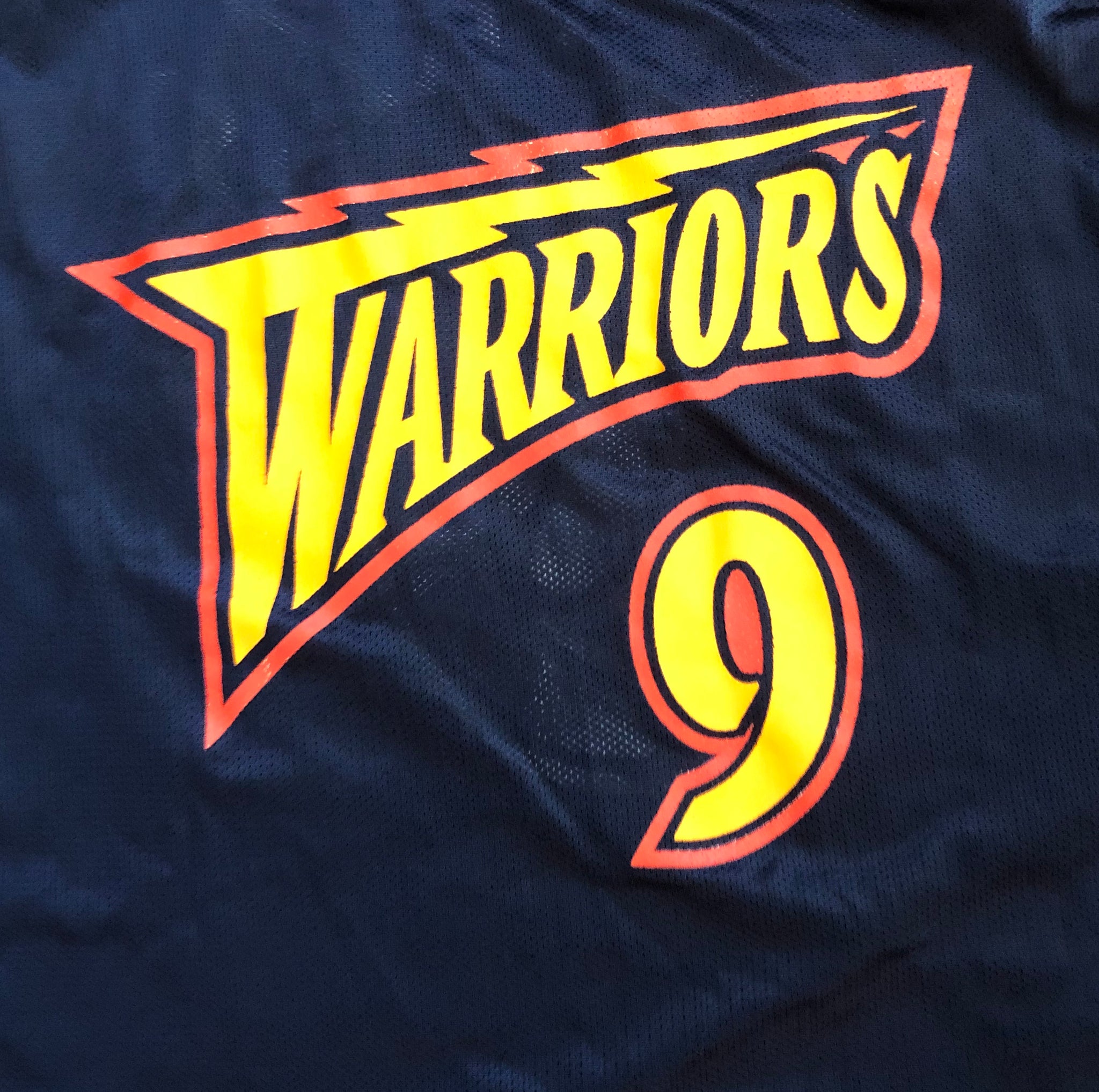 warriors 9 jersey
