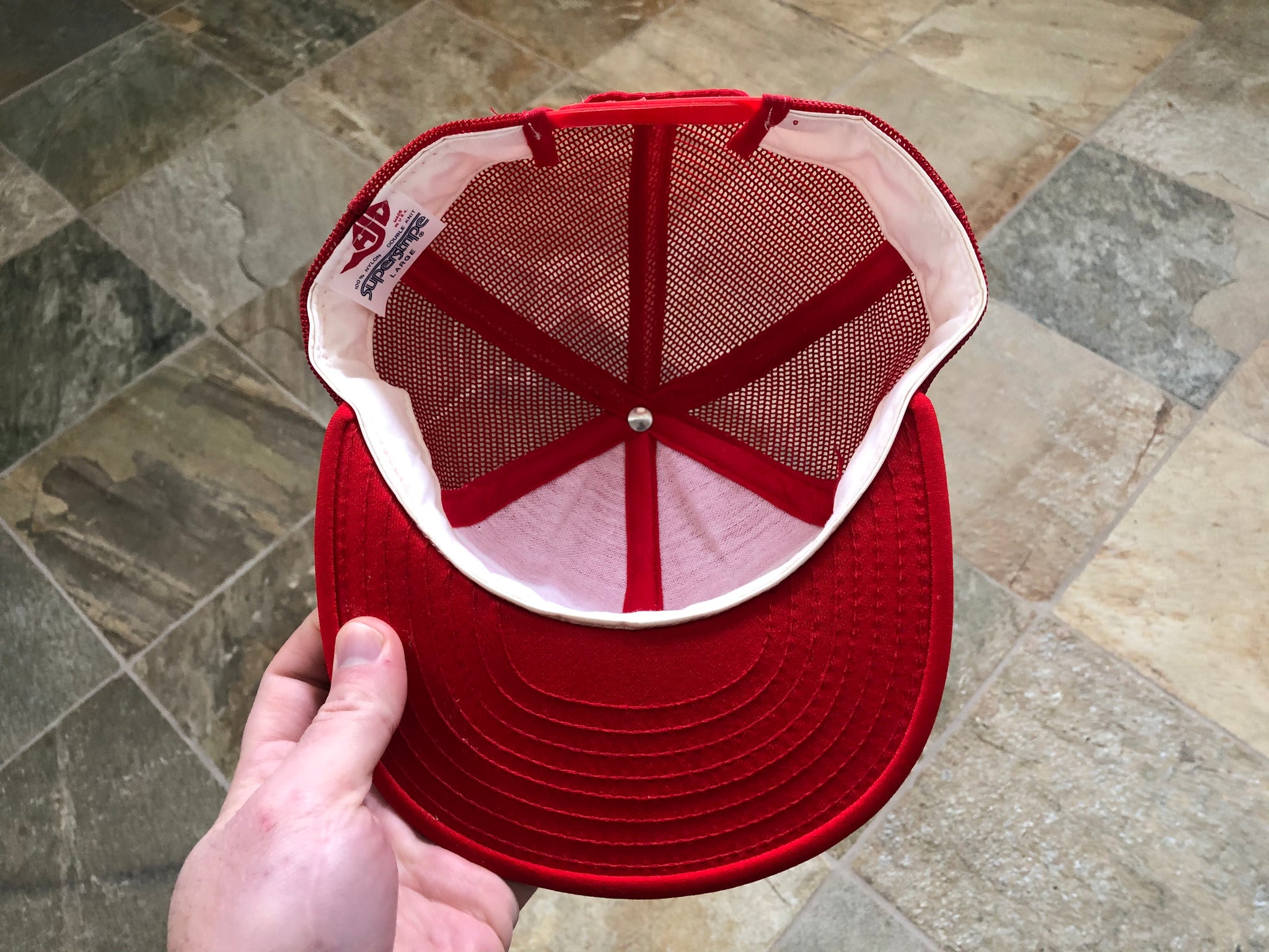 Atlanta Flames PAINTBRUSH SNAPBACK Gold-White-Red Hat