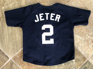 Vintage New York Yankees Derek Jeter Russell Athletic Youth Baseball Jersey, Size 7, Small