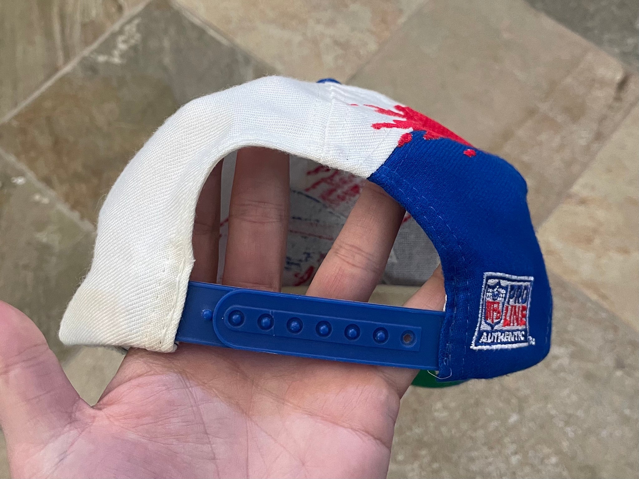 Vintage Buffalo Bills Logo Athletic Splash Snapback Football Hat – Stuck In  The 90s Sports