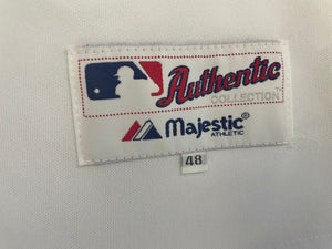 Tampa Bay Rays Majestic Authentic Baseball Jersey, Size 48, XL