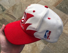 Load image into Gallery viewer, Vintage Atlanta Hawks Logo Athletic Sharktooth Snapback Basketball Hat