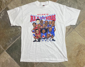 Vintage 2003 NBA All Star Game Big Head Basketball TShirt, Size XL