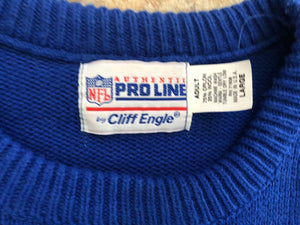 Vintage Buffalo Bills Mafia Cliff Engle Sweater NFL Football 80s Marvel  Levy – For All To Envy