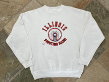 Load image into Gallery viewer, Vintage Illinois Fighting Illini College Sweatshirt, Size Large