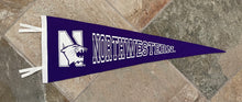 Load image into Gallery viewer, Vintage Northwestern Wild Cats College Pennant