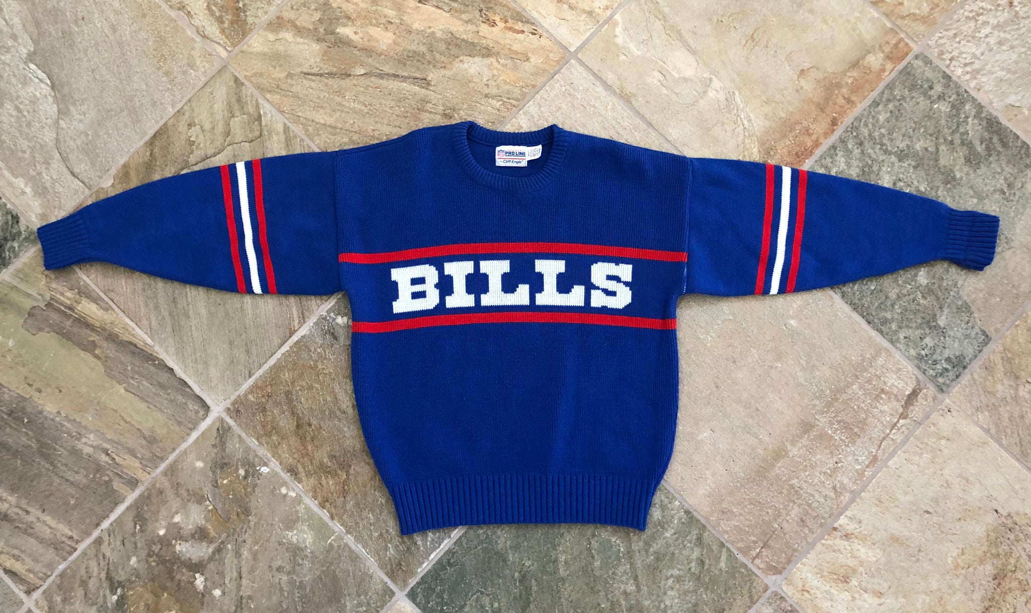 Vintage Buffalo Bills Cliff Engle Sweater Football Sweatshirt