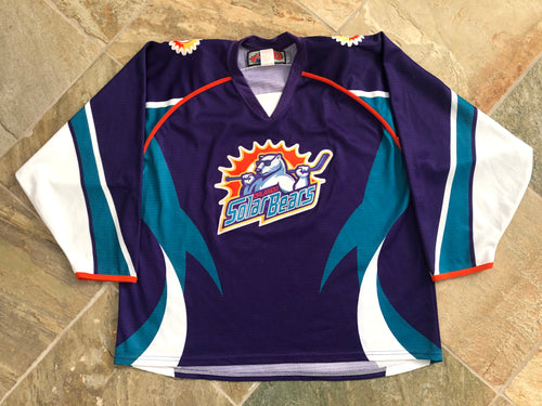 Vintage Orlando Solar Bears ECHL SP Hockey Jersey, Size XL