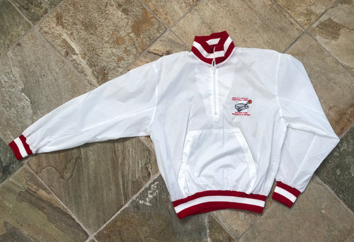 Vintage Indiana Hoosier Dome Logo 7 Windbreaker College Basketball Jacket, Size XL