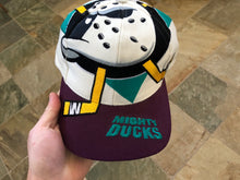 Load image into Gallery viewer, Vintage Anaheim Mighty Ducks The Game Big Logo Snapback Hockey Hat