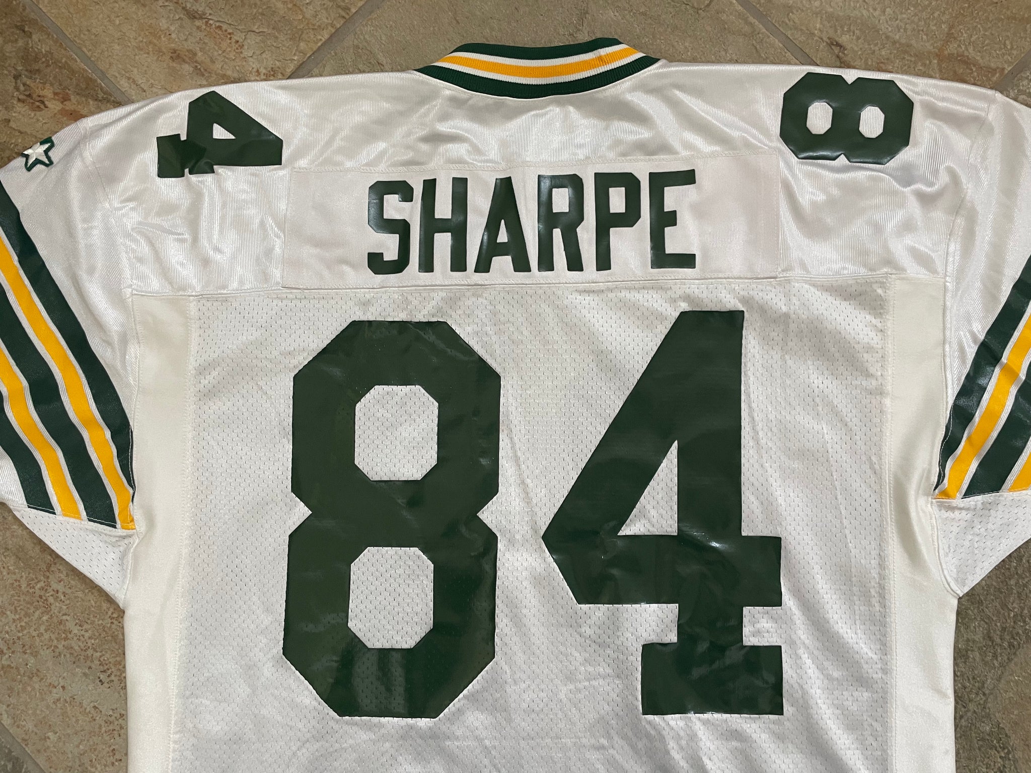 Vintage Green Bay Packers Sterling Sharpe Shirt Size Large