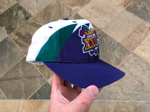 Vintage Super Bowl XXXI Logo 7 Double Sharktooth Snapback Football Hat