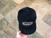 Load image into Gallery viewer, Vintage Irwindale (Los Angeles) Raiders Corduroy Strapback Football Hat
