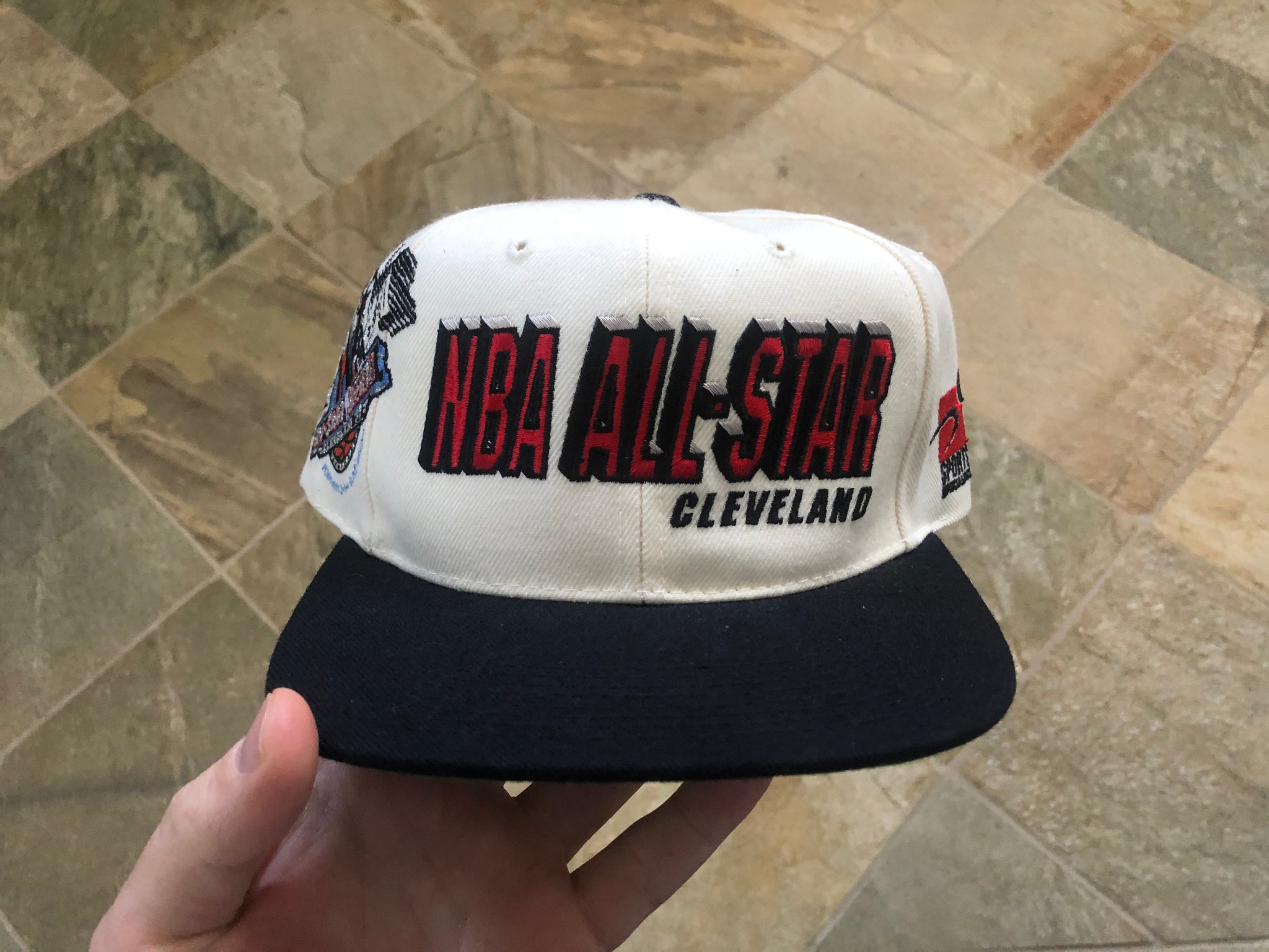 NBA ALL-STAR GAME VINTAGE 1995 SPORTS SPECIALTIES SNAPBACK ADULT HAT
