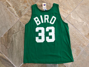 Vintage Boston Celtics Larry Bird Starter Basketball Jersey Tshirt, Size XL