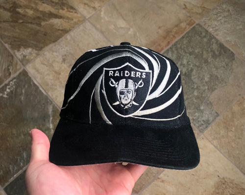 Vintage Oakland Raiders Drew Pearson Swirl Snapback Football Hat