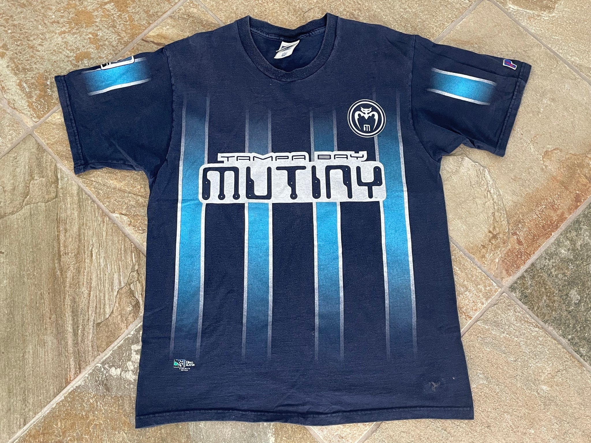 Vintage Tampa Bay Mutiny Pro Player MLS Soccer TShirt, Size Large – Stuck  In The 90s Sports