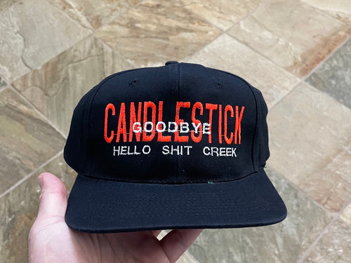 Vintage San Francisco Giants Candlestick KC Snapback Baseball Hat