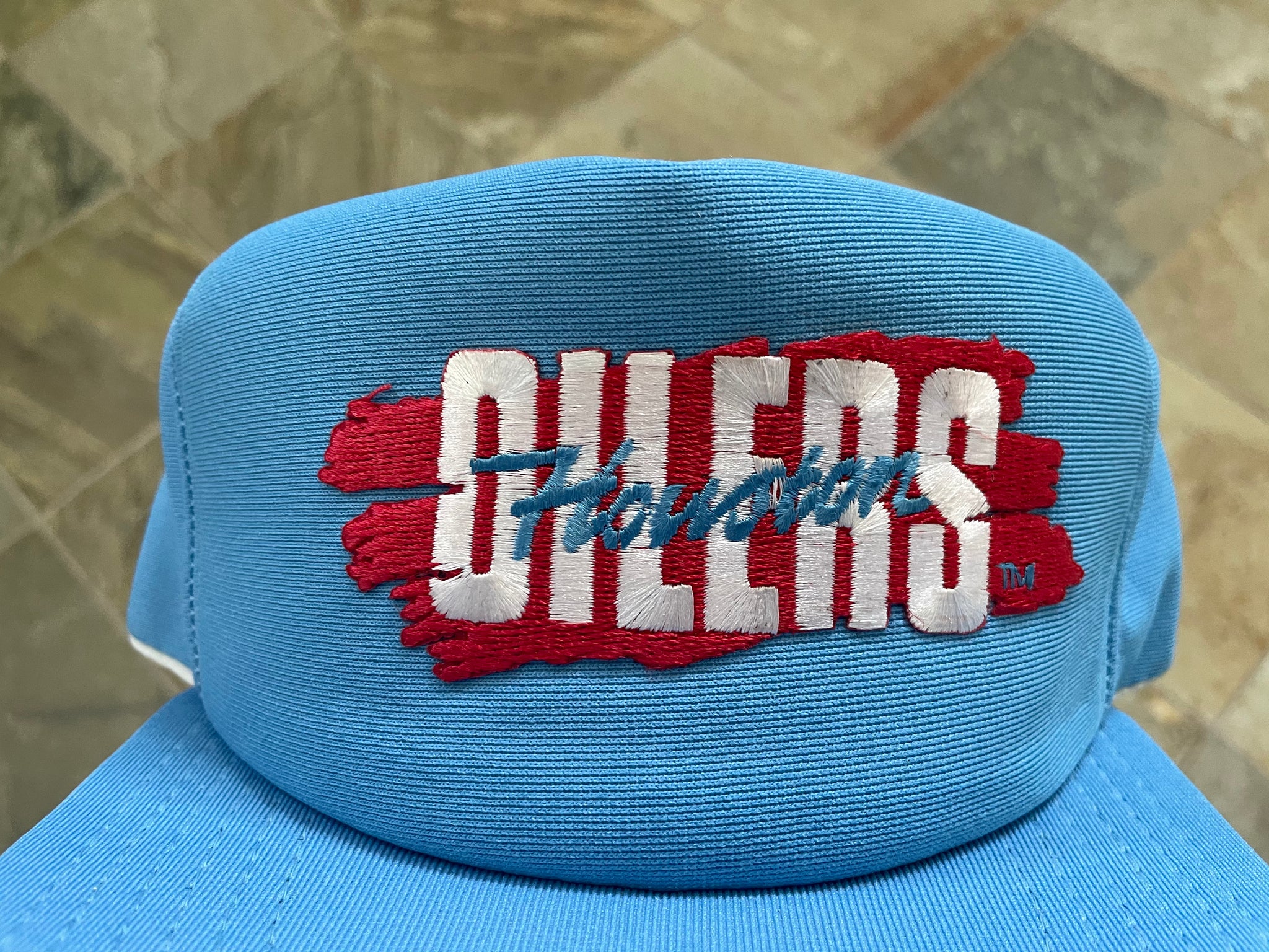 Vintage Football Houston Oilers Hat 1990s Oilers Era 