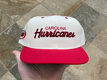Load image into Gallery viewer, Vintage Carolina Hurricanes Sports Specialties Script Snapback Hockey Hat