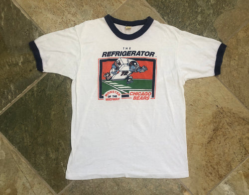 Vintage Chicago Bears Refrigerator Perry Football Tshirt, Size XL