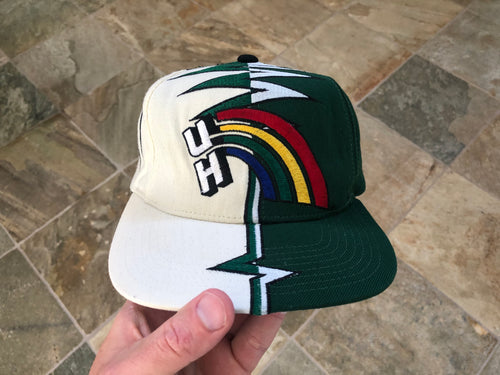 Vintage Hawaii Rainbows Starter Shockwave Strapback Snapback College Hat