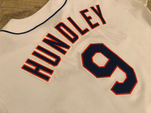 TODD HUNDLEY Russell Athletic AUTHENTIC NEW YORK METS Grey Jersey