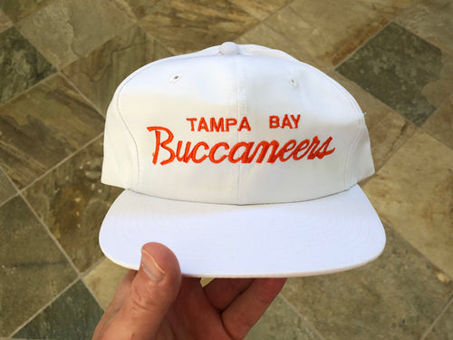 Vintage Tampa Bay Buccaneers Sports Specialties Script SnapBack Football Hat