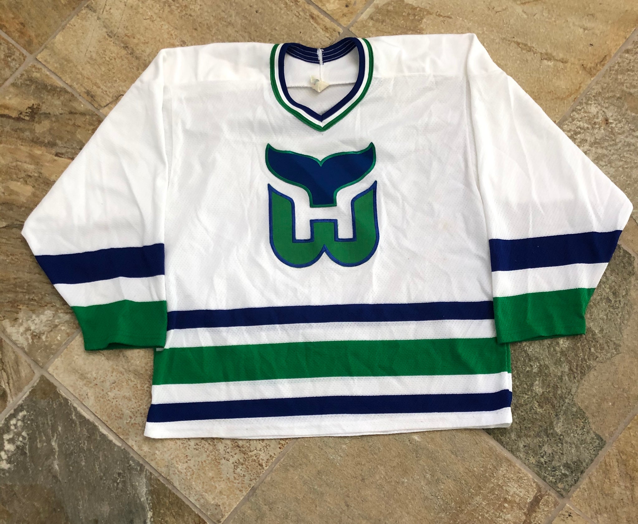 Hartford Whalers Vintage CCM Maska Hockey Jersey m 
