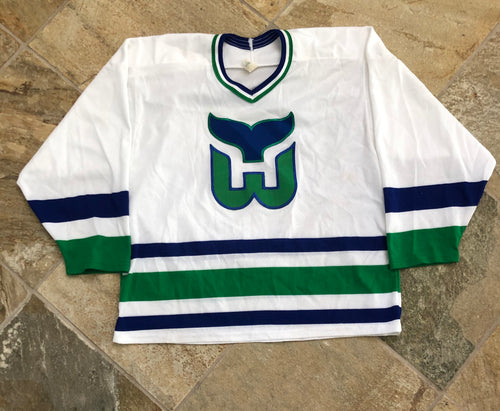 Vintage Hartford Whalers CCM Maska Hockey Jersey, Size XL