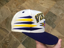 Load image into Gallery viewer, Vintage Minnesota Vikings Logo Athletic Diamond Snapback Football Hat