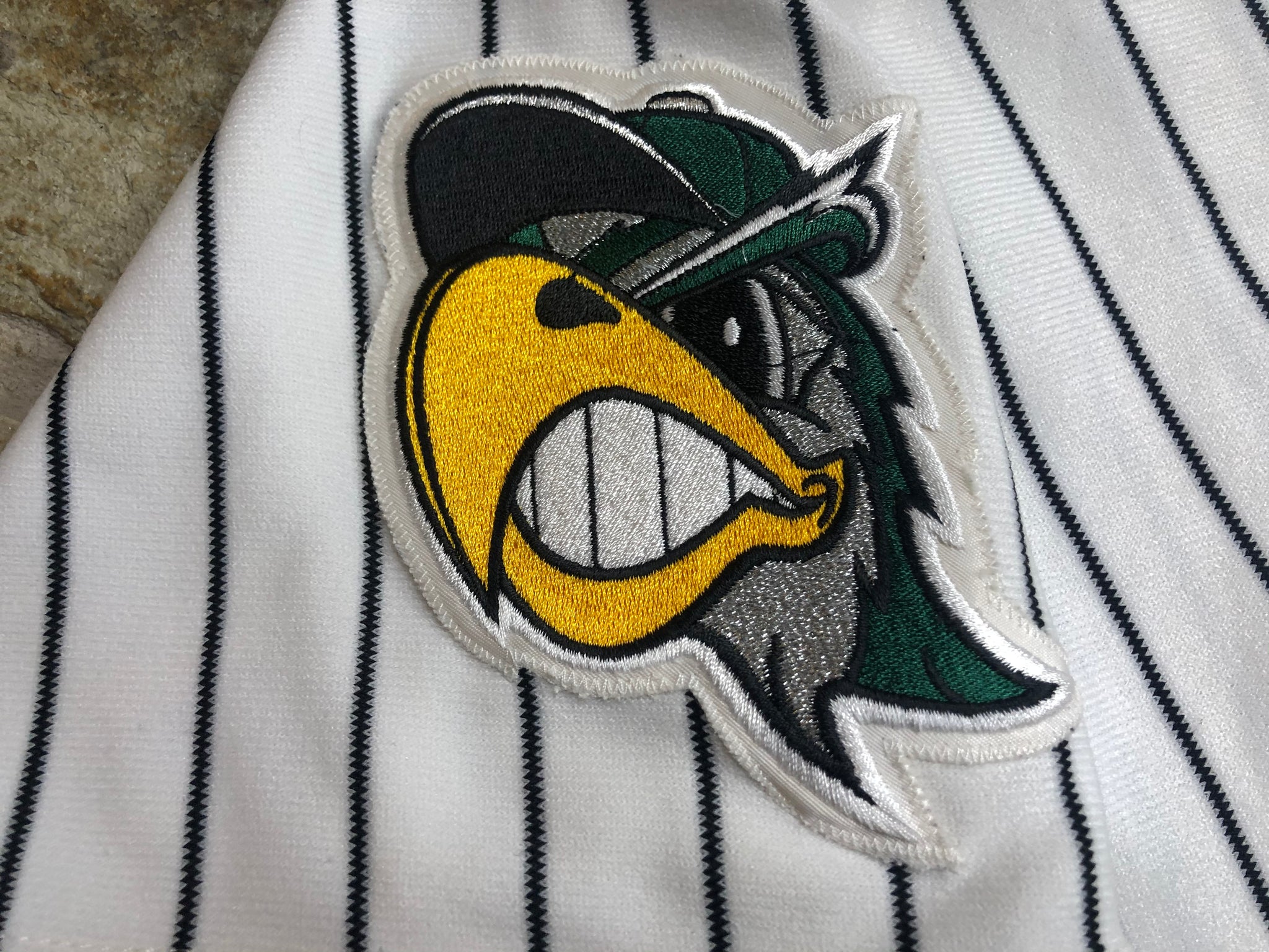 New with Tags South Bend Silver Hawks Vintage Rawlings Baseball Jersey