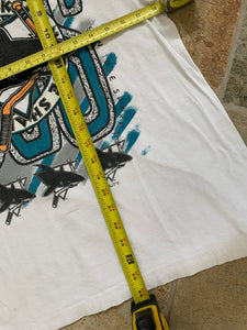 Vintage San Jose Sharks Magic Johnson Hockey Tshirt, Size Youth XL