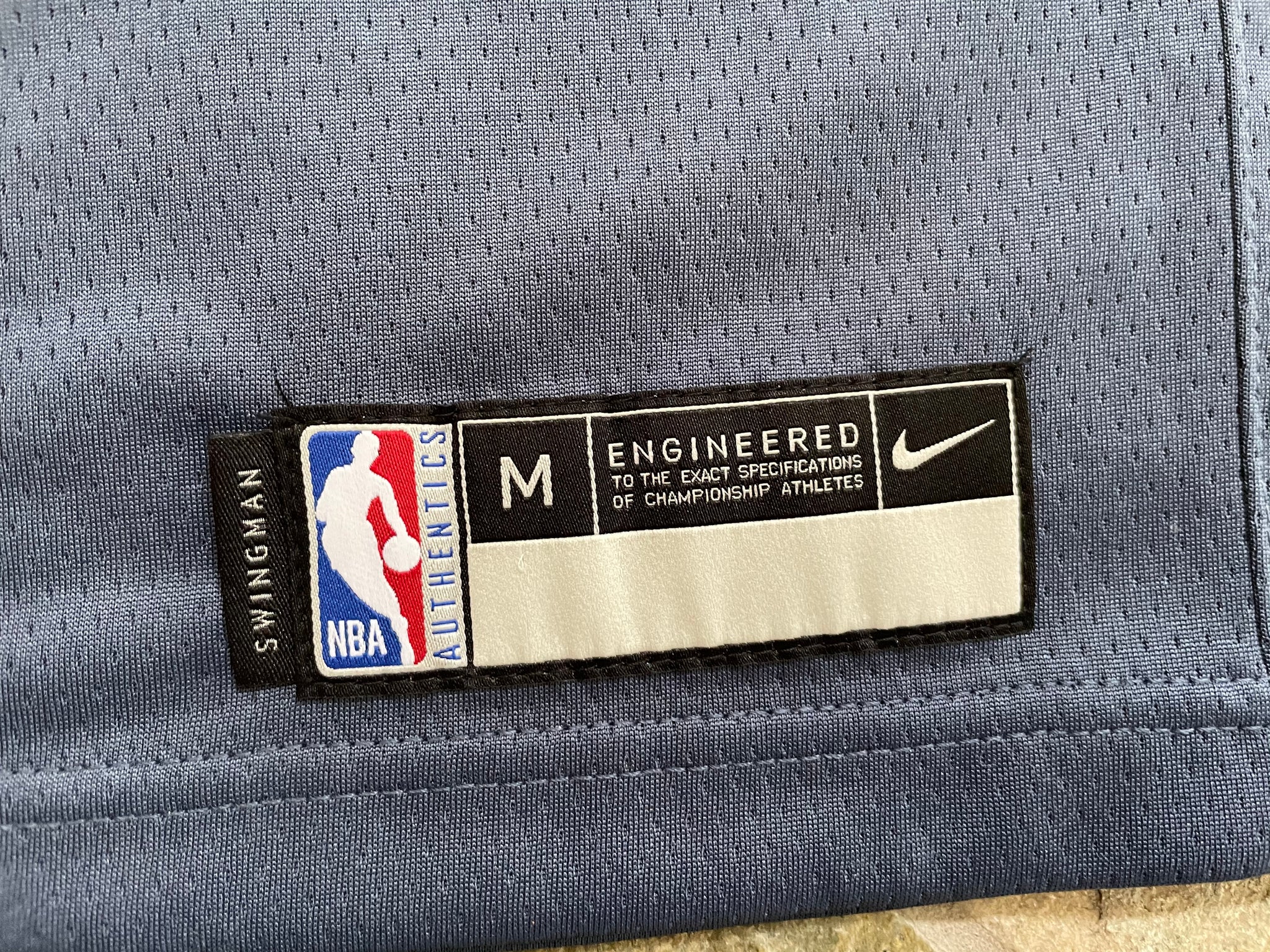 Nike, Basketball Jersey Label