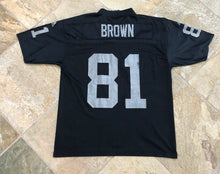 Load image into Gallery viewer, Vintage Oakland Raiders Tim Brown Adidas Football Jersey, Size Large