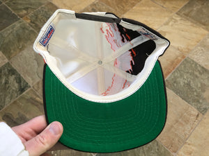 Vintage Cleveland Browns Logo Athletic Splash Snapback Football Hat