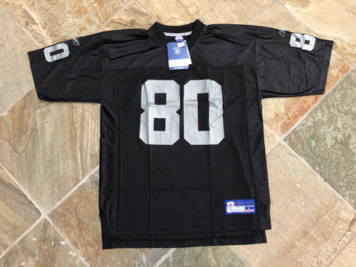 Vintage Oakland Raiders Jerry Rice Reebok Football Jersey, Size Adult Large