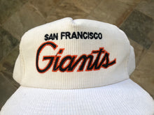 Load image into Gallery viewer, Vintage San Francisco Giants Sports Specialties Script Snapback Corduroy Baseball Hat