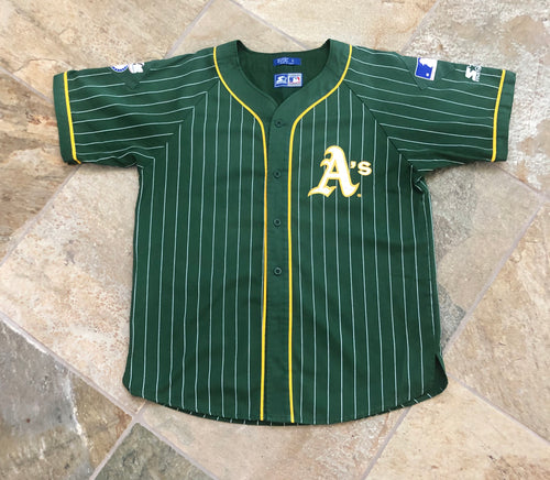 Vintage Oakland Athletics Starter Baseball Jersey, Size Large
