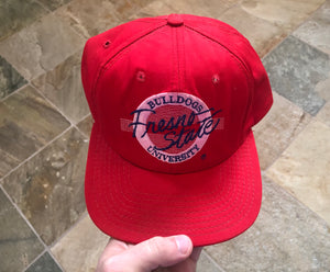 Vintage Fresno State Bulldogs The Game Circle Snapback College Hat