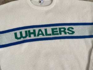 Vintage Hartford Whalers Cliff Engle Hockey Sweater Sweatshirt, Size XL