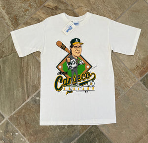Vintage Oakland Athletics Jose Canseco Salem Sportswear Baseball Tshirt, Size Medium