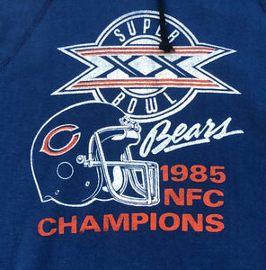 Vintage Chicago Bears 1985 Super Bowl Football Sweatshirt, Size Large