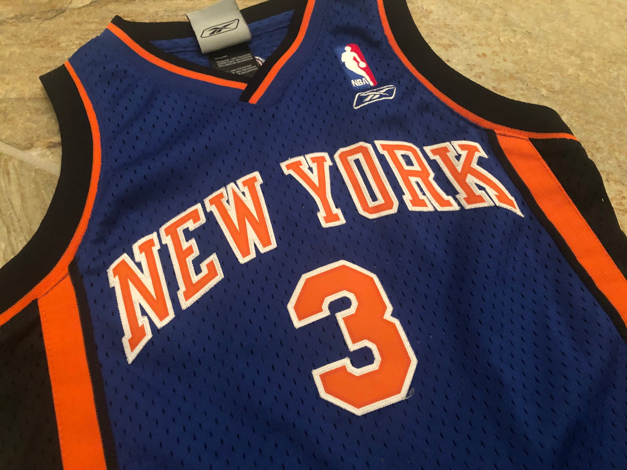 Vintage New York Knicks Stephon Marbury Reebok Youth Basketball Jersey –  Stuck In The 90s Sports