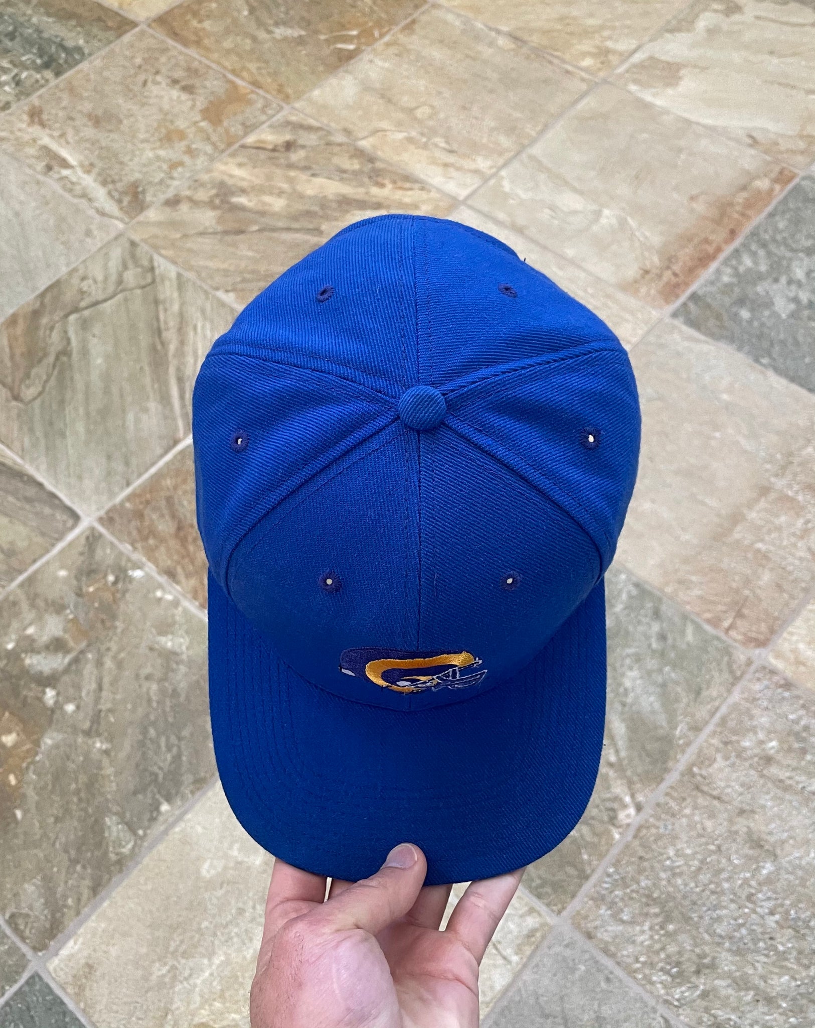 90's St. Louis Rams Logo 7 NFL Snapback Hat – Rare VNTG