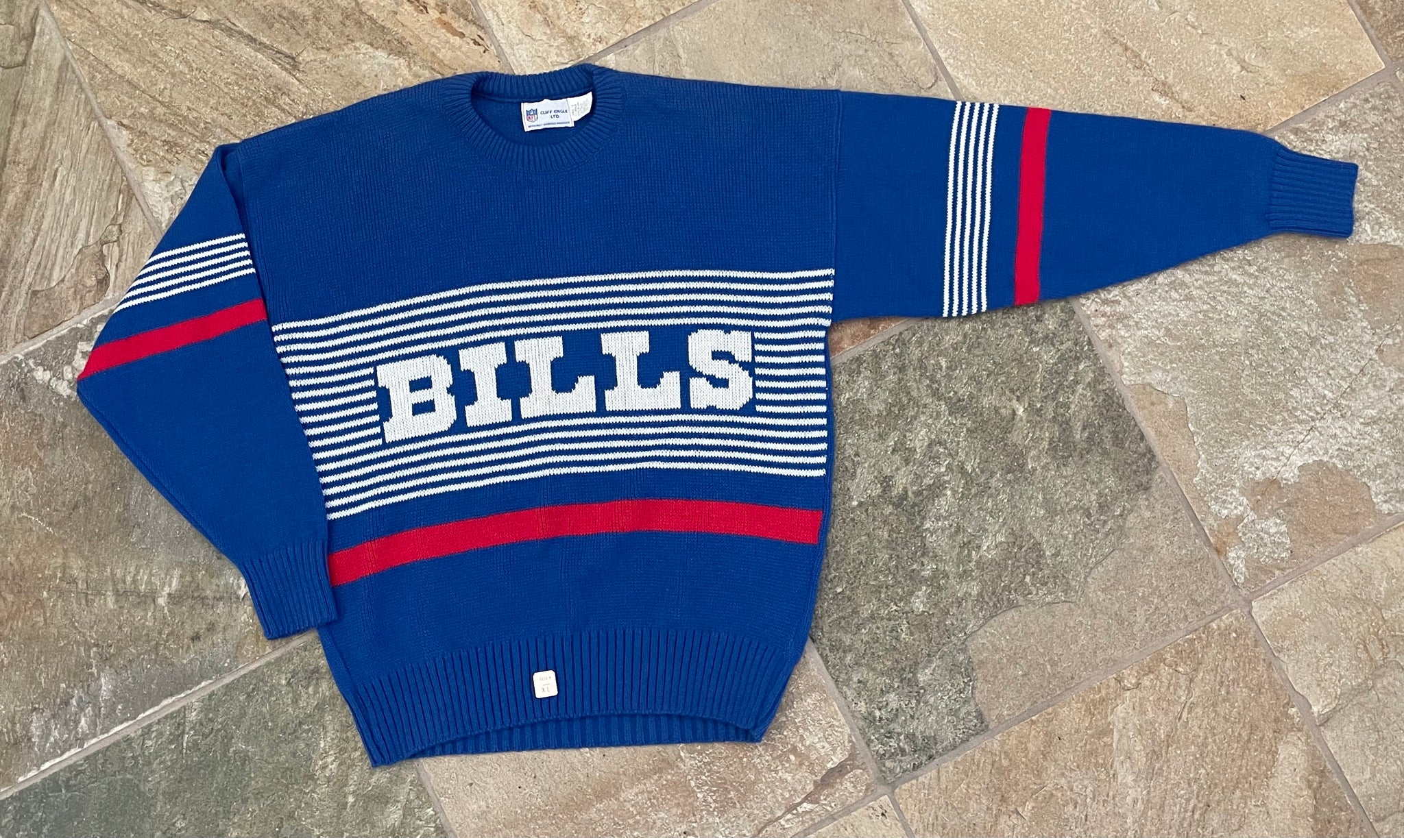 Vintage Buffalo Bills Cliff Engle Sweater Football Sweatshirt