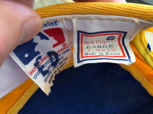 Vintage Milwaukee Brewers Pill Box Sports Specialties Snapback Baseball Hat
